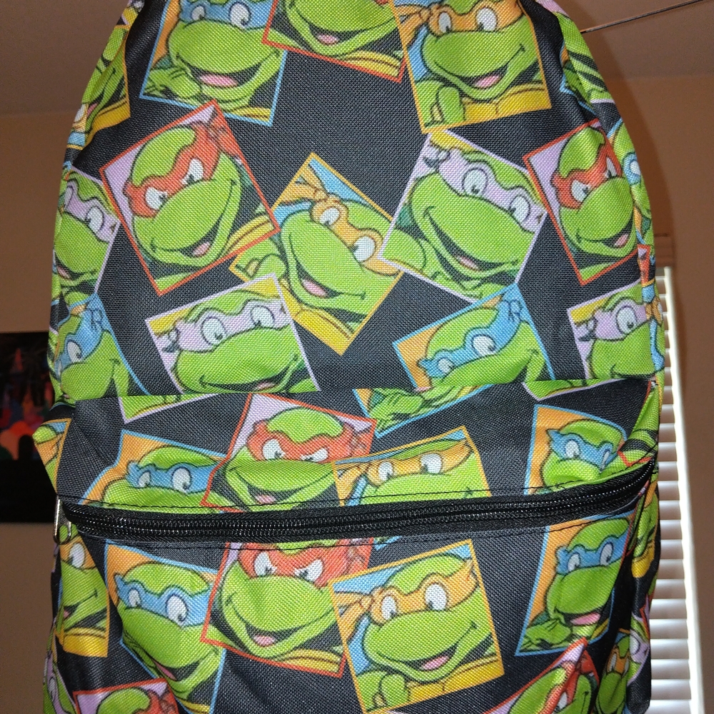 Nickelodeon Teenage Mutant Ninja Turtles Backpack - Black and Green